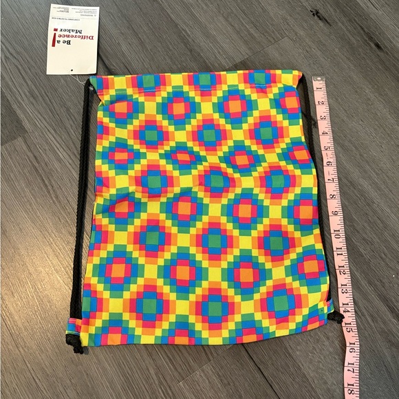NWT Colorful Kids Drawstring Bags Set - Picture 7 of 7